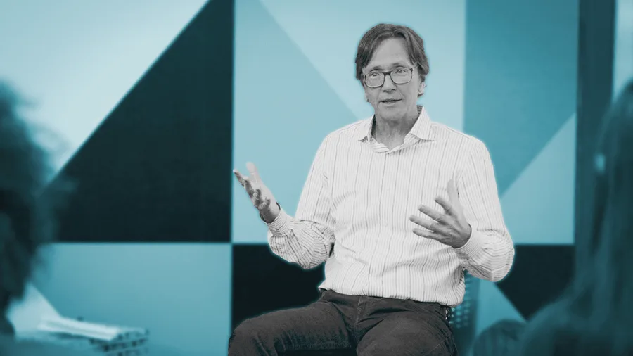 Michael J. Southworth, Vitanya co-founder and CEO, speaking on stage at a panel event