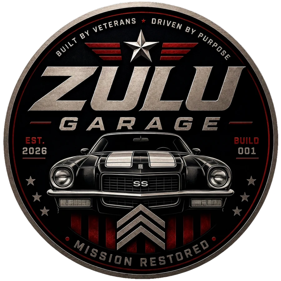 ZULU Garage — built by veterans, driven by purpose